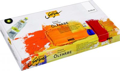SOLO GOYA Feinste Künstler Ölfarben Grundfarben-Set